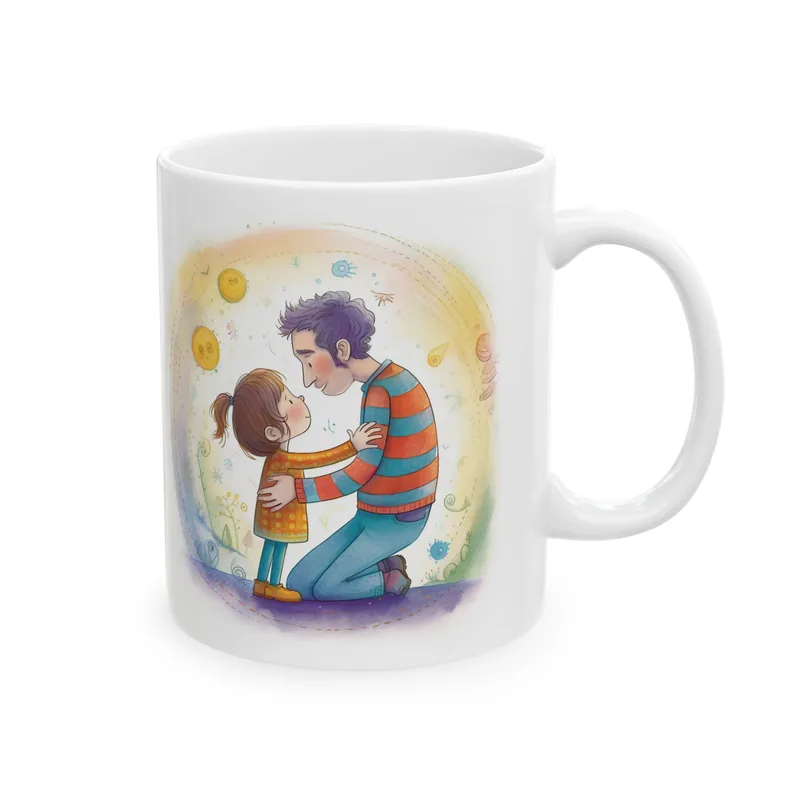 This is why I love my dad!, ceramic mug, 11 oz